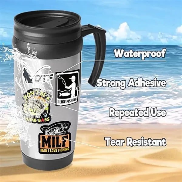 Die Cut Waterproof PVC Sticker