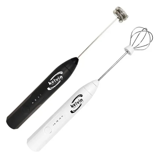 2 Model Rechargeable Milk Frother Handheld Foam Maker