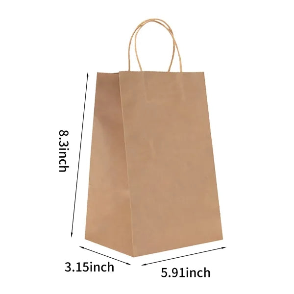 Kraft Tote Bag 5.9x8.3inch