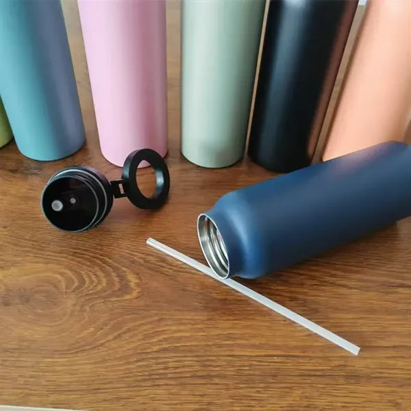 24oz Insulated Water Bottle With Magnetic Phone Holder