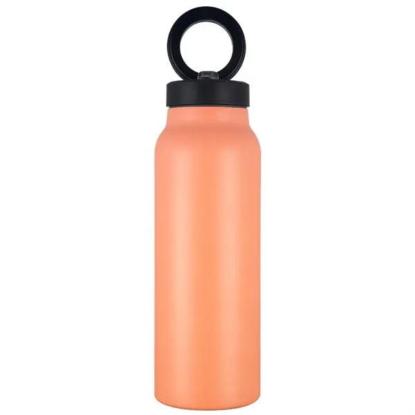 24oz Insulated Water Bottle With Magnetic Phone Holder