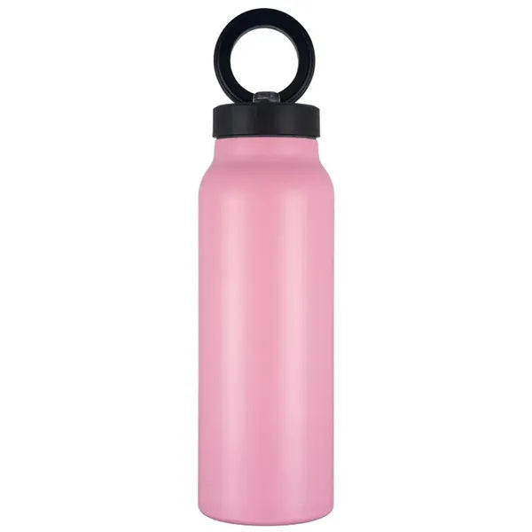 24oz Insulated Water Bottle With Magnetic Phone Holder