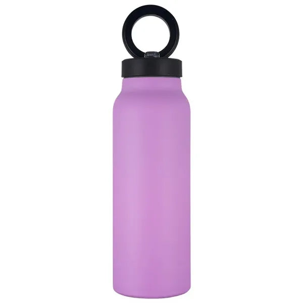 24oz Insulated Water Bottle With Magnetic Phone Holder