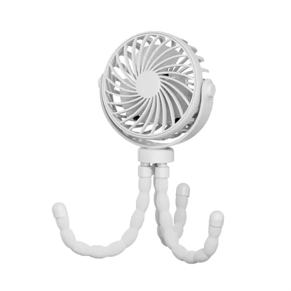Flexible Tripod Rechargeable Clip Fan