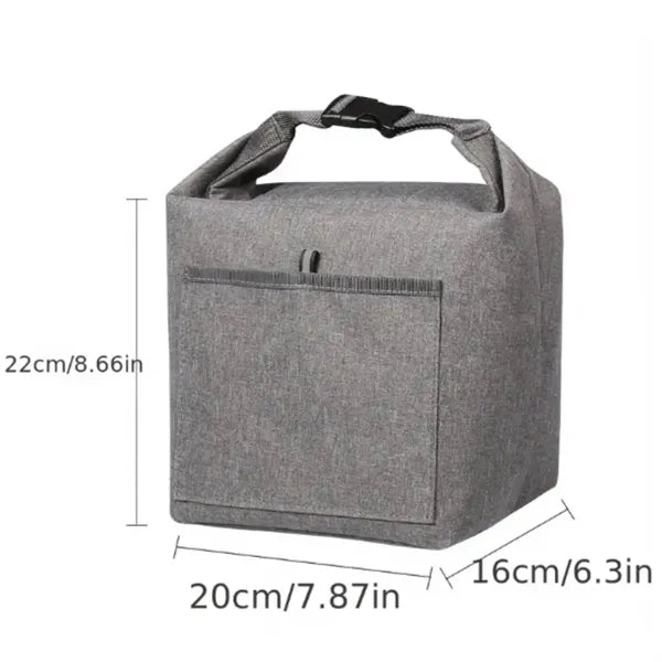 Insulated Lunch Cooler Bag with Buckle Handle Durable Picnic