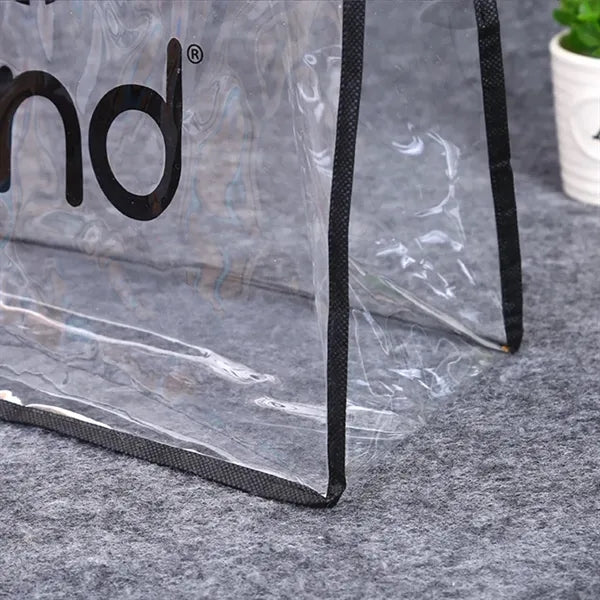 Stadium Approved Clear PVC Tote Bag Large Capacity Durable