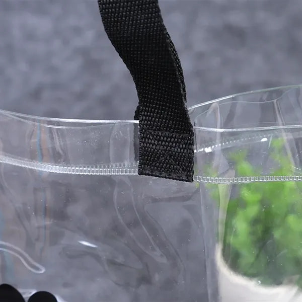 Stadium Approved Clear PVC Tote Bag Large Capacity Durable