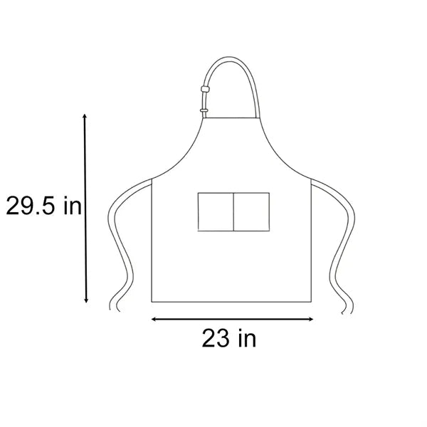 Waterproof Kitchen Apron with Adjustable Strap