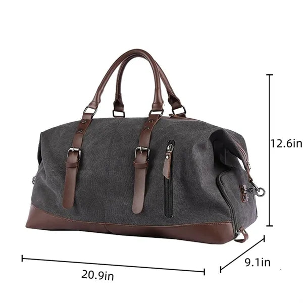 Duffle Bag for Travel Canvas Weekender Men
