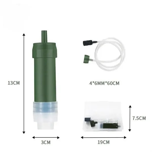 Water Purifier Survival Gear Filters Outdoor