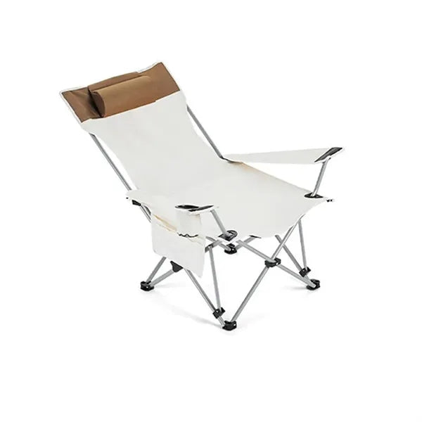 Outdoor Folding Chair with Detachable Footrest