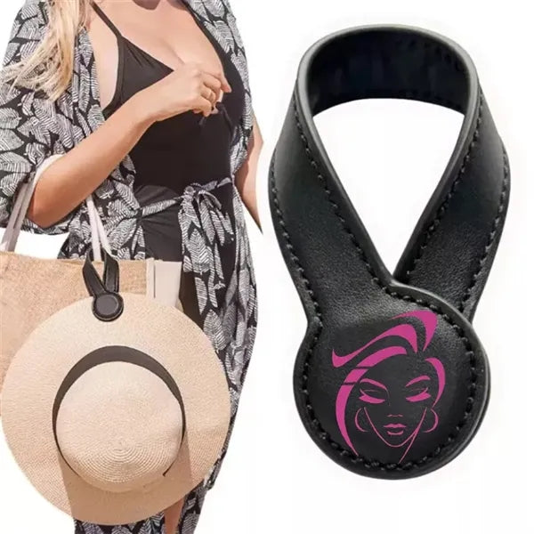 Leather Magnetic Cap Clip Hat Holder