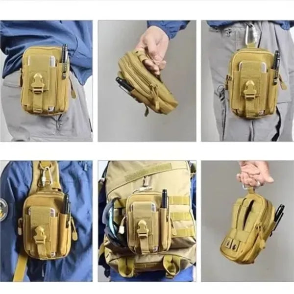Tactical Waist EDC Molle Carrying Pouch Bag