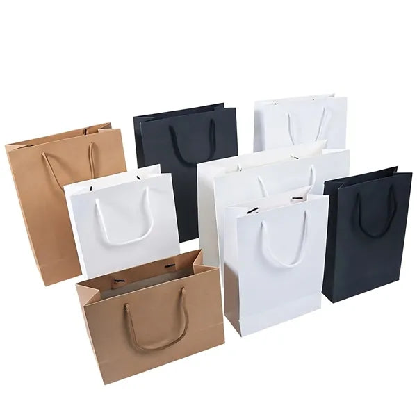 Kraft Paper Shopping Bags With Your Logo