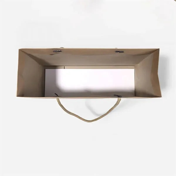 Kraft Paper Shopping Bags With Your Logo