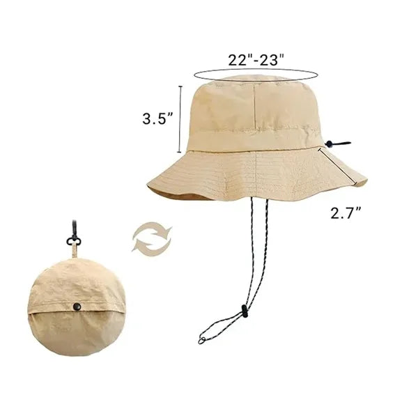 Polyester Packable Bucket Hat