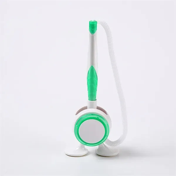 Desk Counter Ballpoint Pen With Standand Elastic Rope