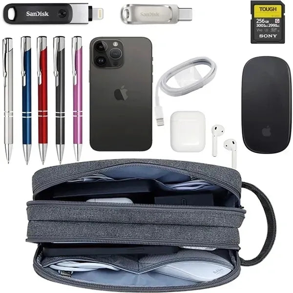 Multifunctional Mobile Digital Accessories Storage Bag
