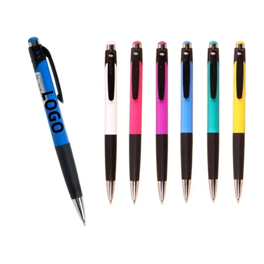 Color Click Action Plastic Ballpoint Pen