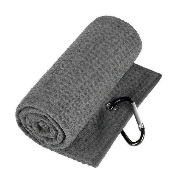 Handy Picks Microfiber Golf Towel with Carabiner Clip
