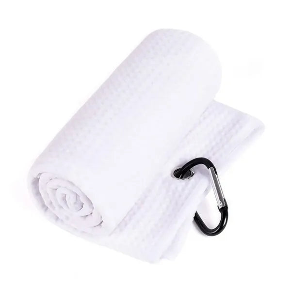 Handy Picks Microfiber Golf Towel with Carabiner Clip