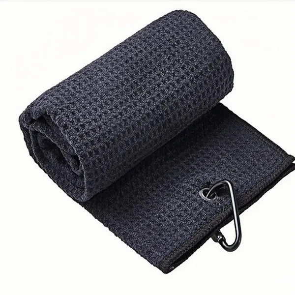 Handy Picks Microfiber Golf Towel with Carabiner Clip