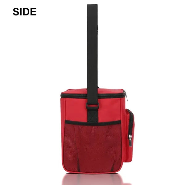 Cubic 12-Can Insulated Cooler Bag