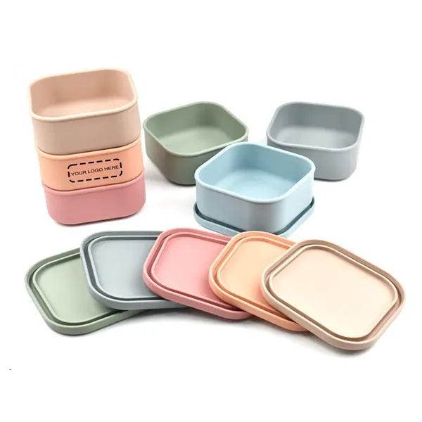 Square Silicone Food Container