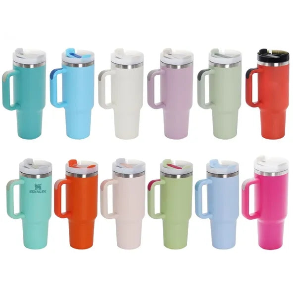40 oz Cup Holder H 2.0 Tumbler with Handle and Straw