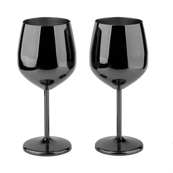 17 Oz. Single Wall Stainless Steel Wine Goblet