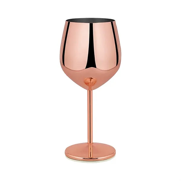 17 Oz. Single Wall Stainless Steel Wine Goblet