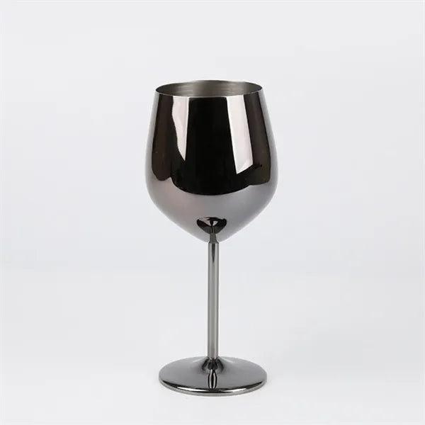 17 Oz. Single Wall Stainless Steel Wine Goblet