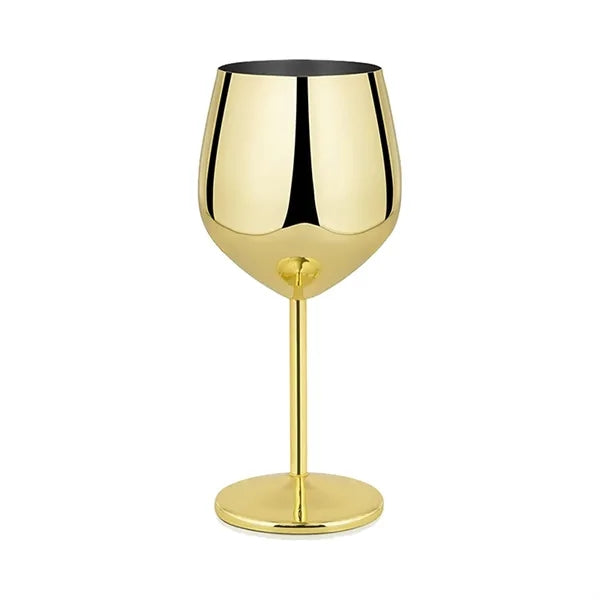 17 Oz. Single Wall Stainless Steel Wine Goblet