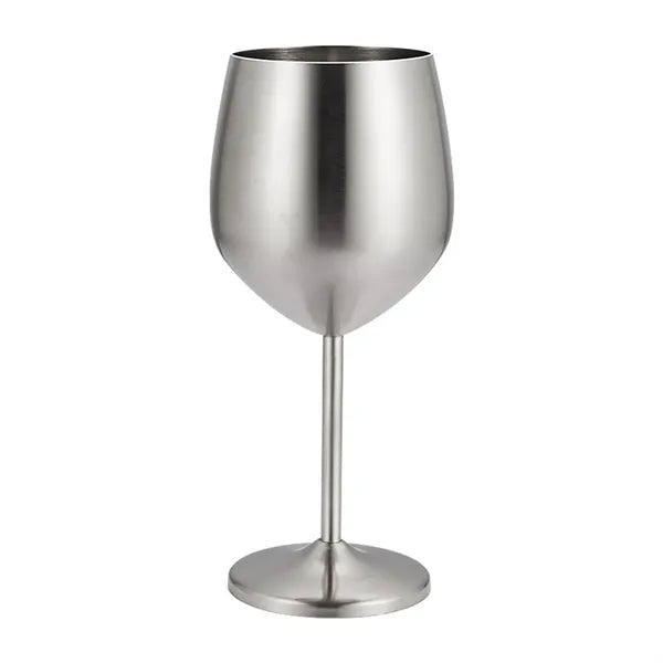17 Oz. Single Wall Stainless Steel Wine Goblet