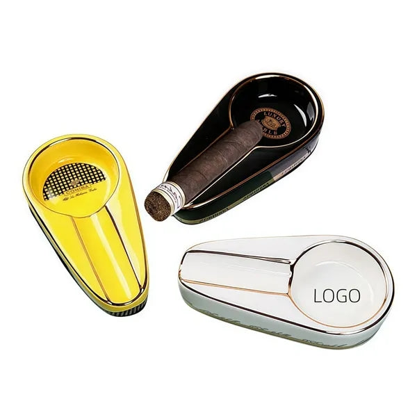 Ashtray Patio Single Ceramic Outdoor Ash Tray Cigars