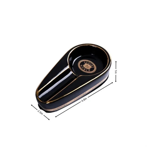Ashtray Patio Single Ceramic Outdoor Ash Tray Cigars