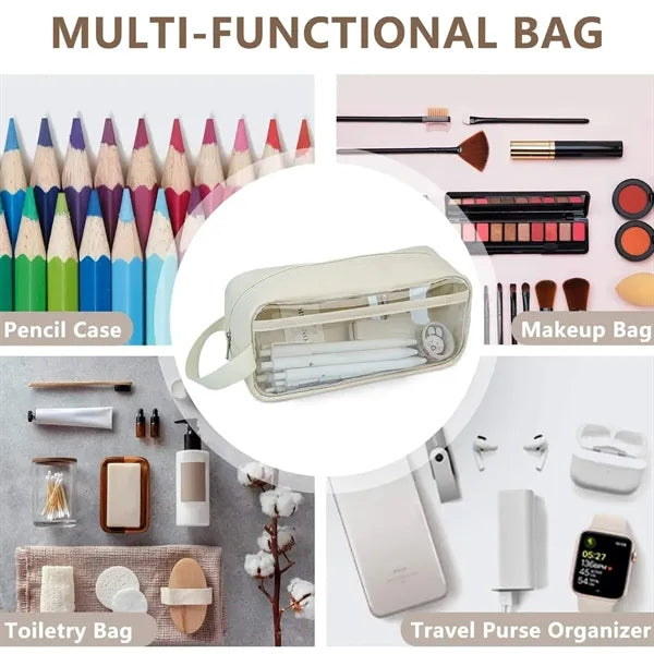 Large Capacity PVC Pencil Case