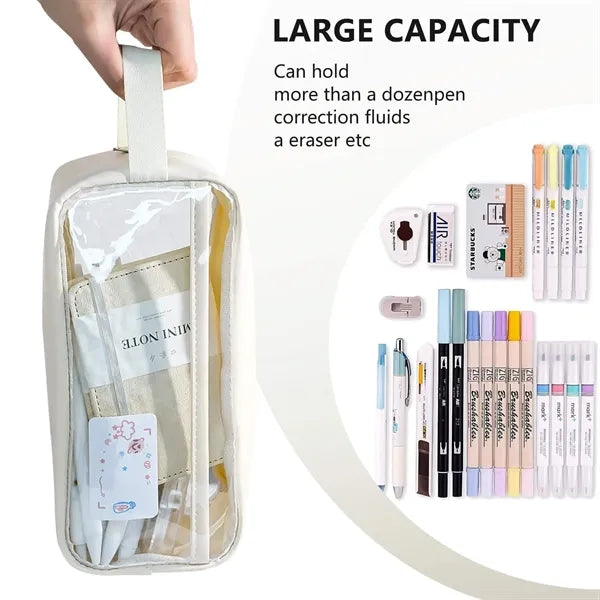 Large Capacity PVC Pencil Case
