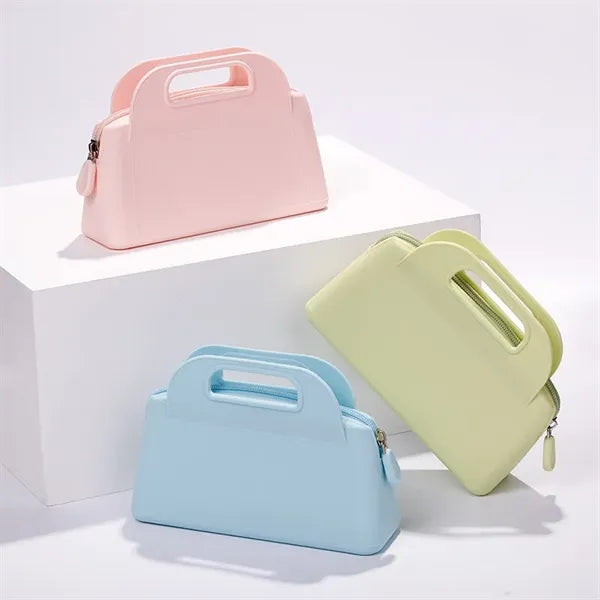 Silicone make up bag