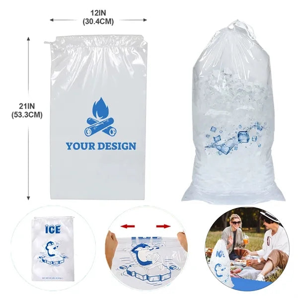 Drawstring Ice Bags for Convenient Cooling