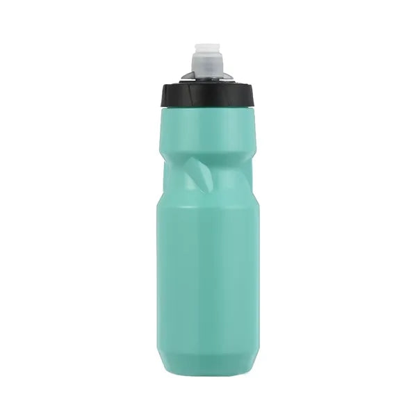 24oz Squeeze Sports Water Bottle with Silicone Dust Cover