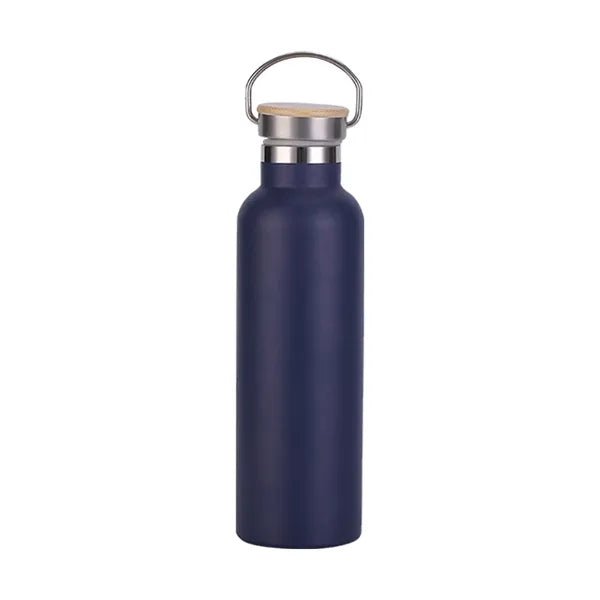 20 oz Insulated Water Bottles with Bamboo Lid