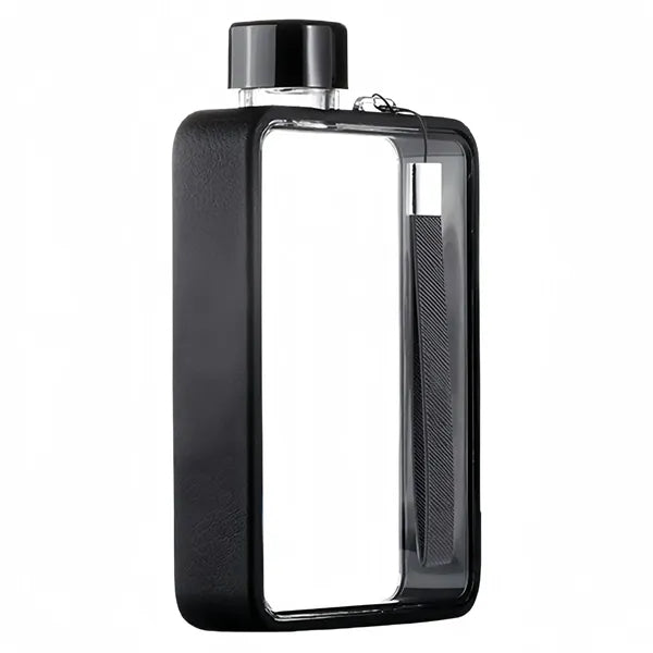13OZ Sleek & Durable Polycarbonate Flat Water Bottle