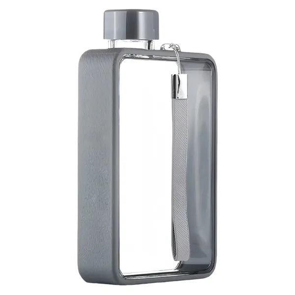 13OZ Sleek & Durable Polycarbonate Flat Water Bottle