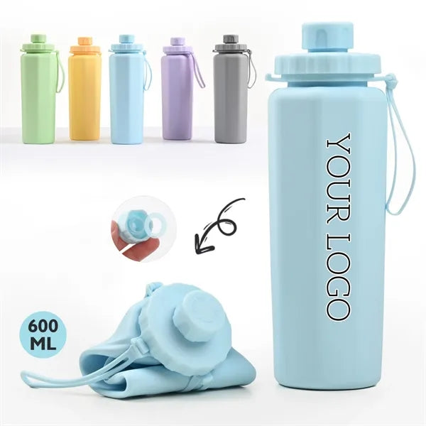 Eco-Friendly Collapsible Silicone Water Bottle