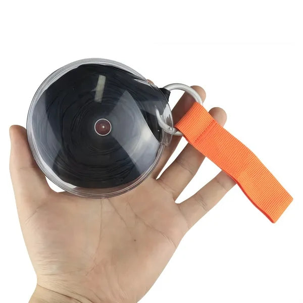 Compact Disc-Shaped Foldable Bag