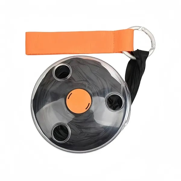 Compact Disc-Shaped Foldable Bag