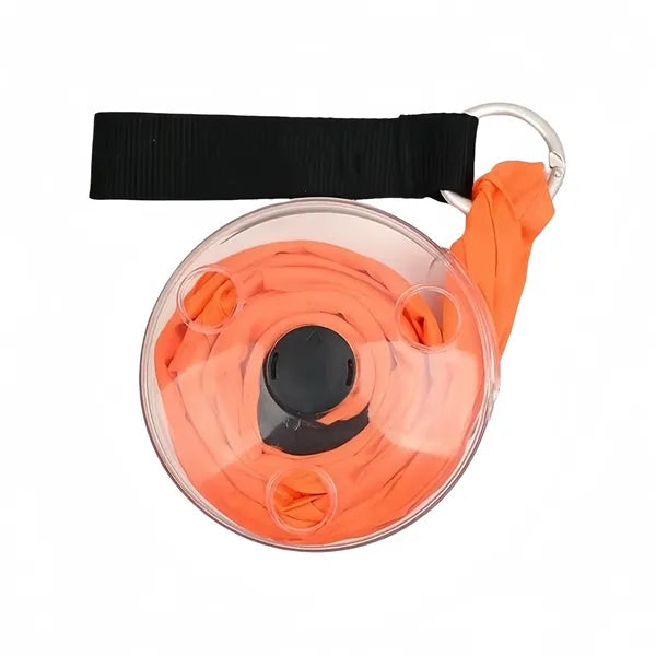 Compact Disc-Shaped Foldable Bag