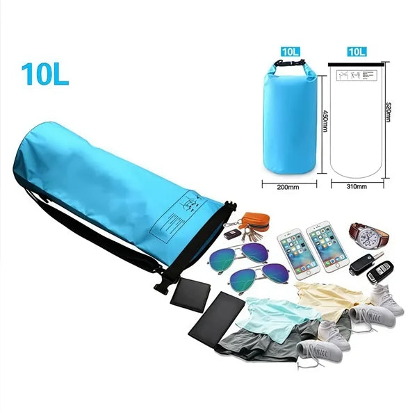 Premium 10 Liter PVC Waterproof Dry Bag With Handle
