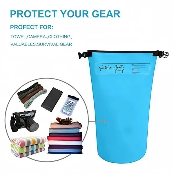 Premium 10 Liter PVC Waterproof Dry Bag With Handle